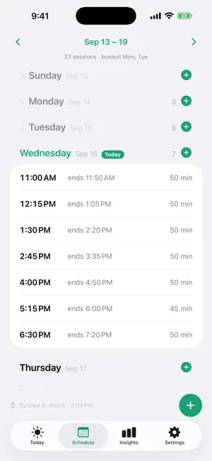 Sessions: Therapist Timer screenshot 3