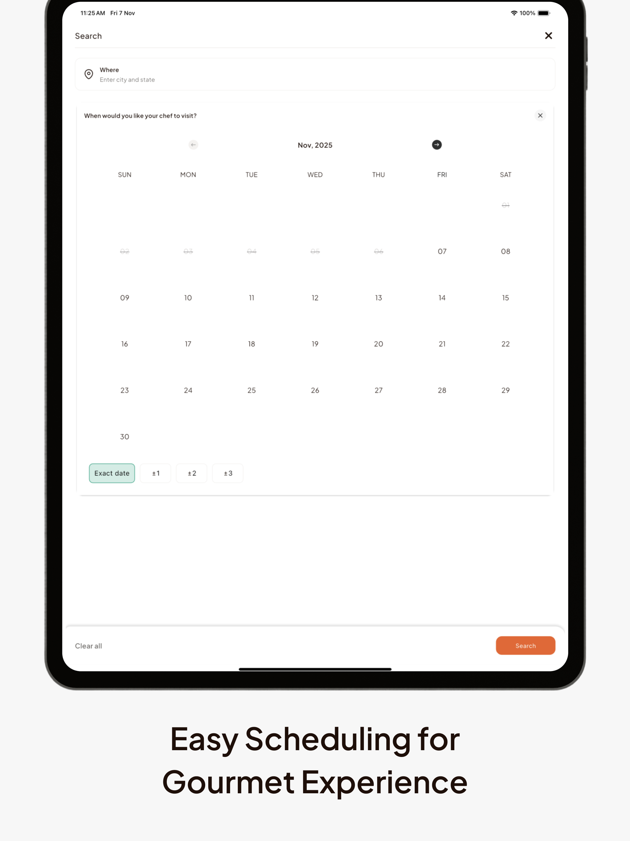 CookinGenie - Book a Chef screenshot 9
