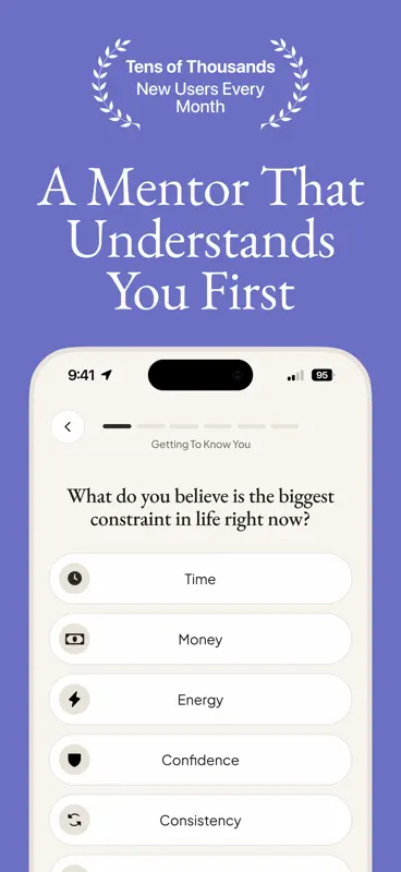 Purpose: AI Mentor & Coach screenshot 2 of 5