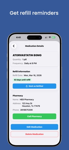 EZ Med Tracker screenshot