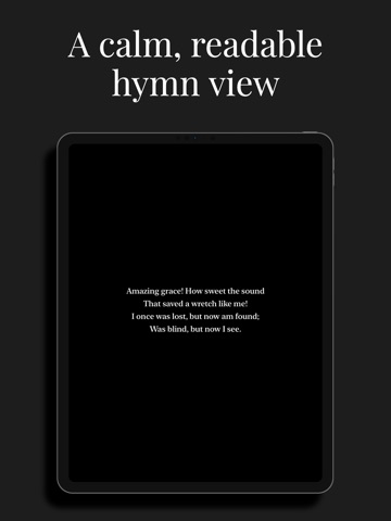 Hymns: Hymn Book iPad screenshot