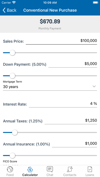 Coastal Loans Screenshot