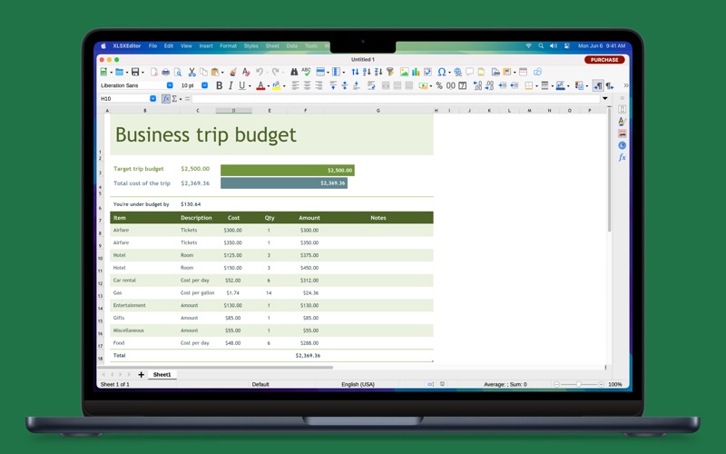 XLSX Editor — screenshot 5