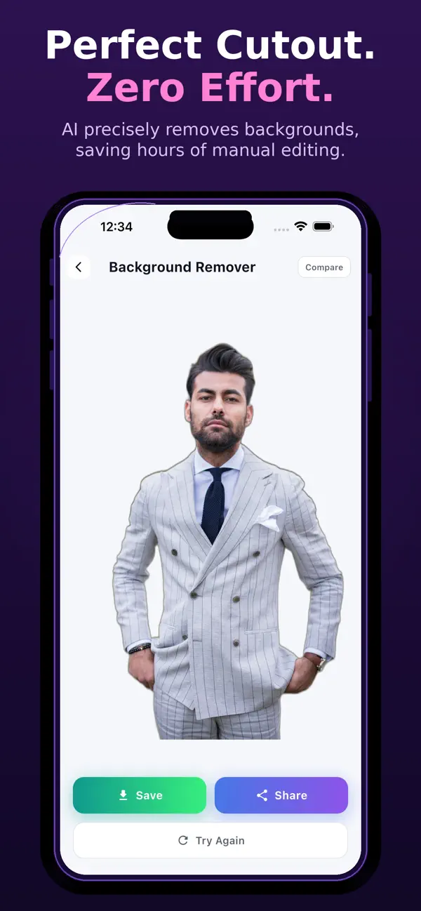 Screenshot #2 pour AI Photo & bg Remover