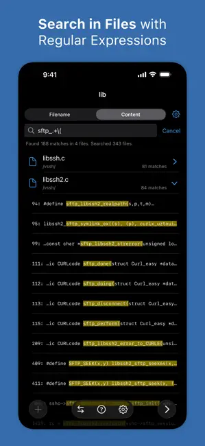 Textastic Code Editor iPhone screenshot 4