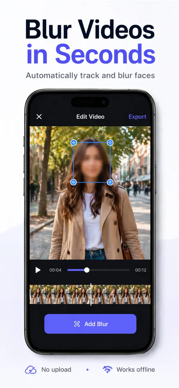 Screenshot #2 pour Flou Visage – Face Blur