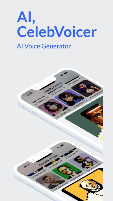 AI CelebVoicer - Voice Cloning Screenshot