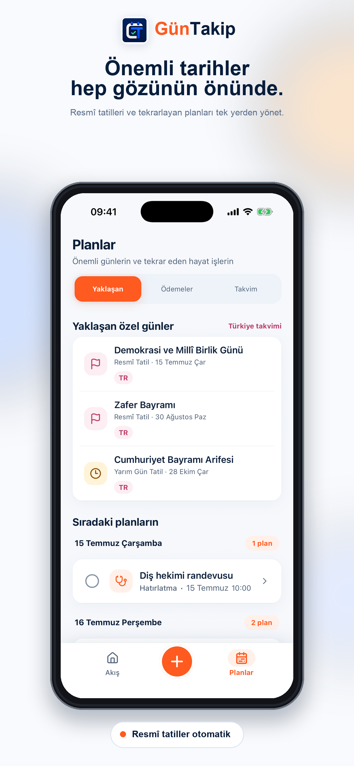 GünTakip screenshot 3