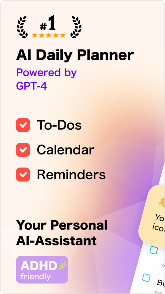 #1. Day Flow: AI Daily Planner (iOS) 由: 42apps