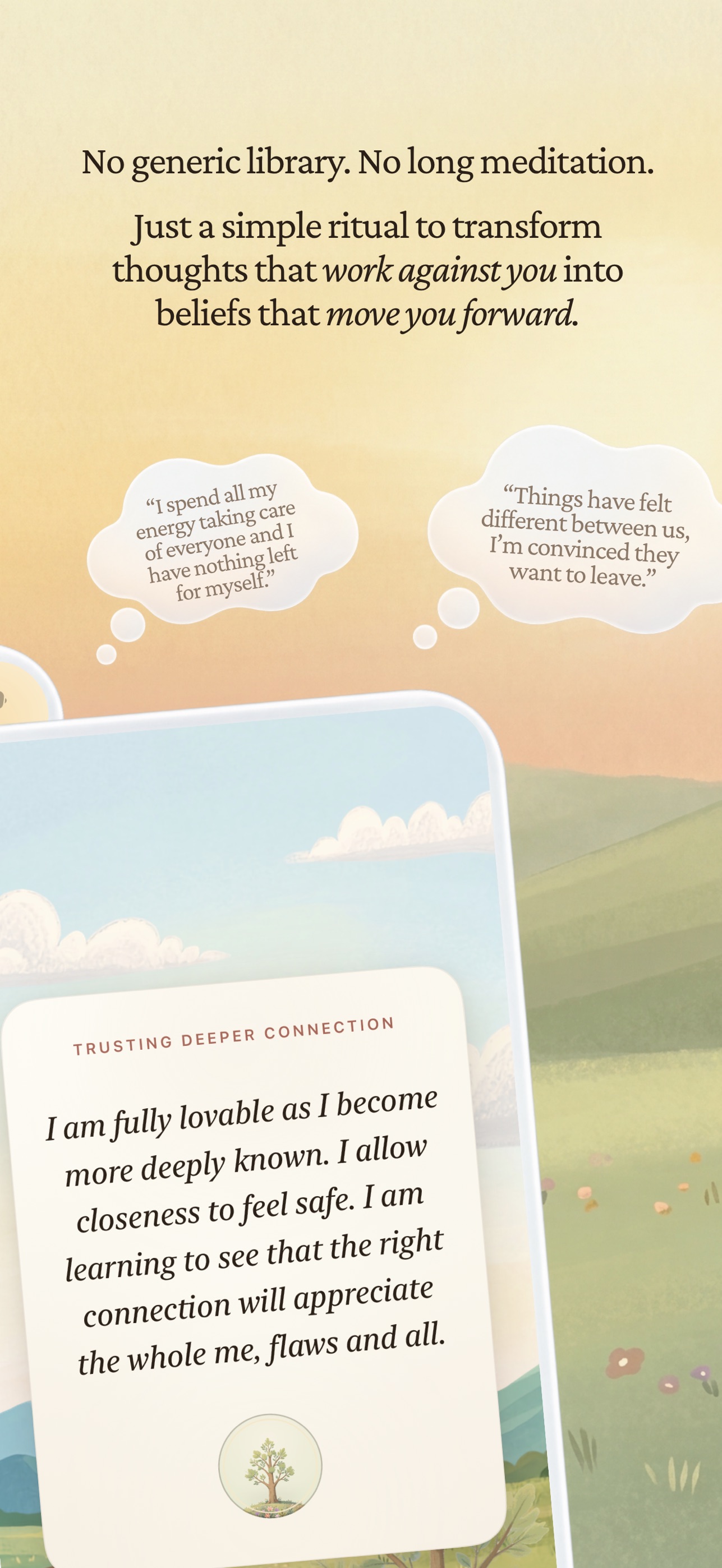 Screenshot 2 of Tendle: Personal Affirmations