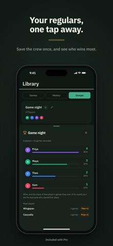 Scoresmith - Game Scorekeeper screenshot 7
