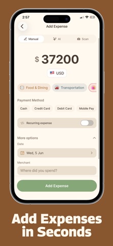 AI Expense Tracker - CashPilot screenshot