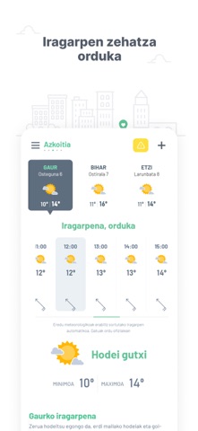 Euskalmet APP Screenshot 3 of 10