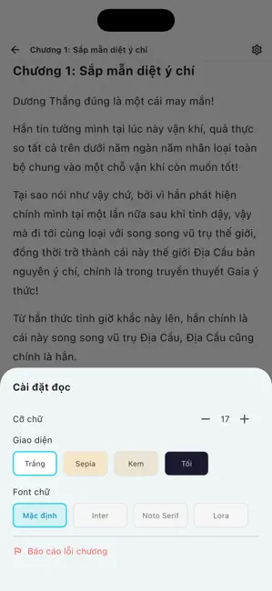 TruyenCV - Mê Truyện Chữ Mới iPhone screenshot 4