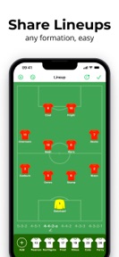 Soccer Line Up Builder screenshot