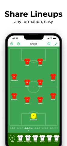 Soccer Line Up Builder Screenshot 1 of 7