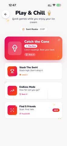 Twirl rewards screenshot