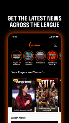 WNBA: Live Games & Scores screenshot 3