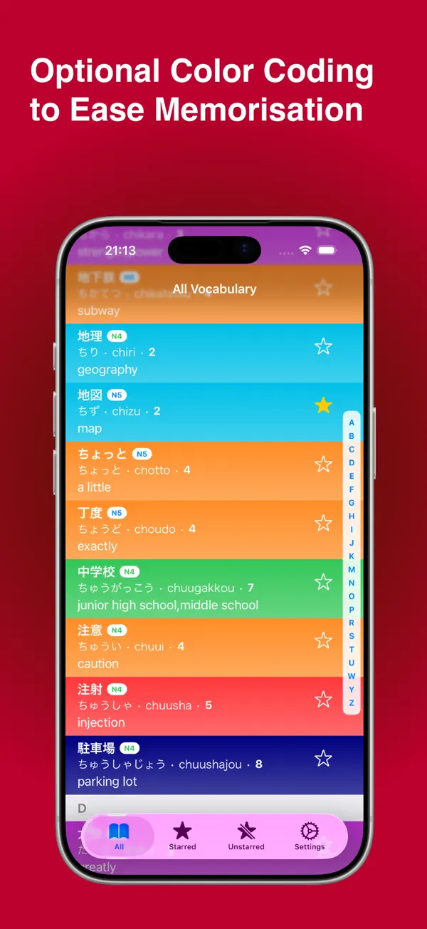 Gokaku: Learn JLPT N5 Words スクリーンショット 4