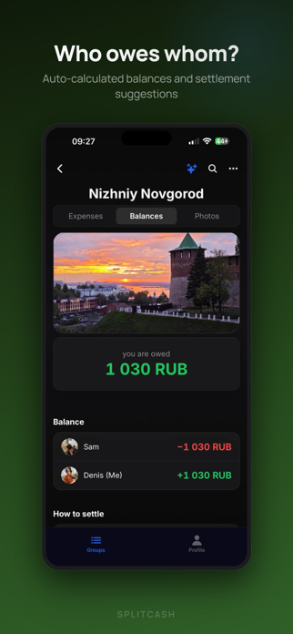 SplitCash: Split Expenses Screenshot 2 of 6