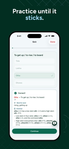 Bhasha - Learn Bangla Natively iPhone screenshot