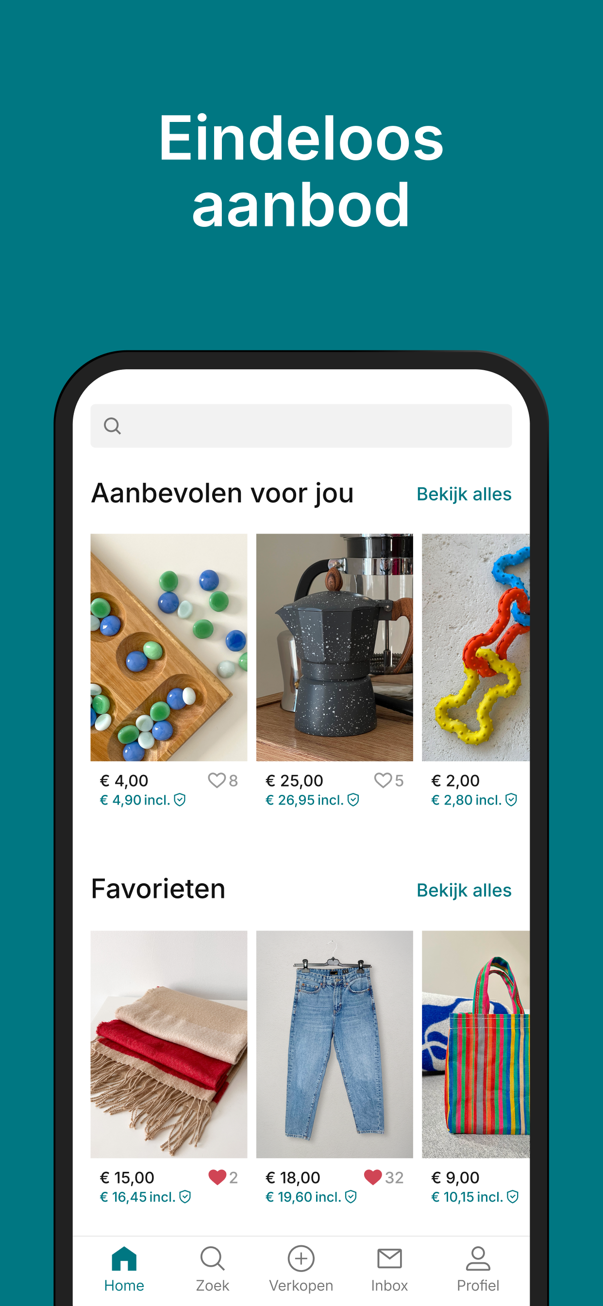 Vinted: Tweedehands shoppen