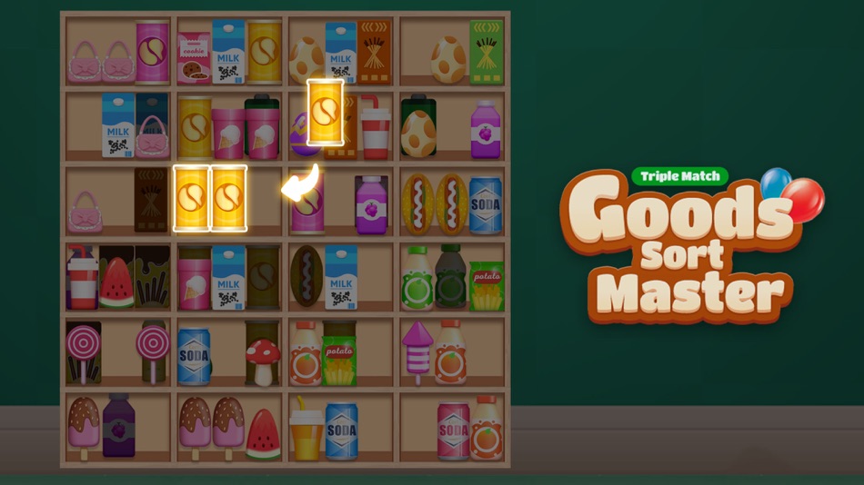 #8. Goods Sort Master Triple Match (iOS) By: Hong Hai Wu Xian Technology Development Co., Ltd.