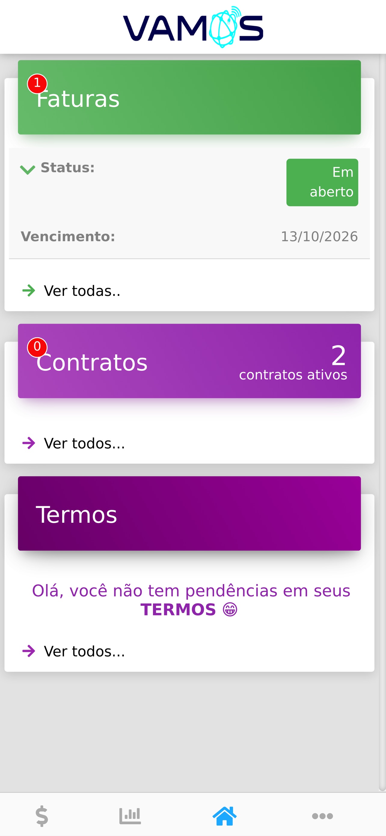 Screenshot 3 of VAMOSNET TELECOMUNICACOES