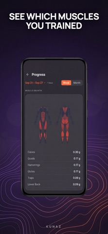 Kunaz: AI Calorie Counter Screenshot 5 of 10