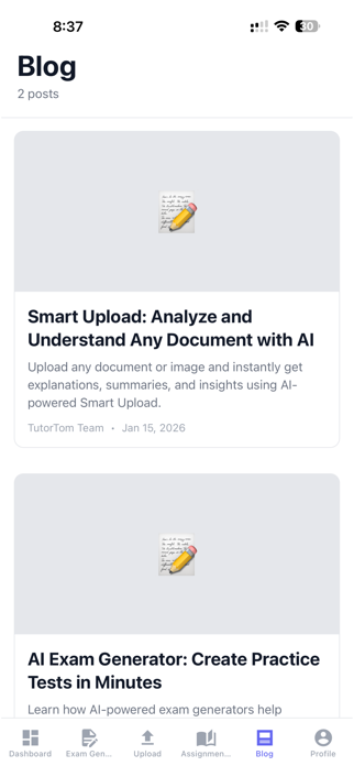 TutorTOM.ai Screenshot 5 of 10