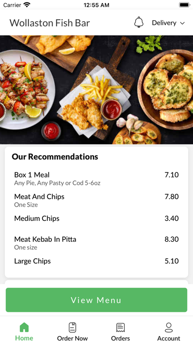 Wollaston Fish Bar Screenshot