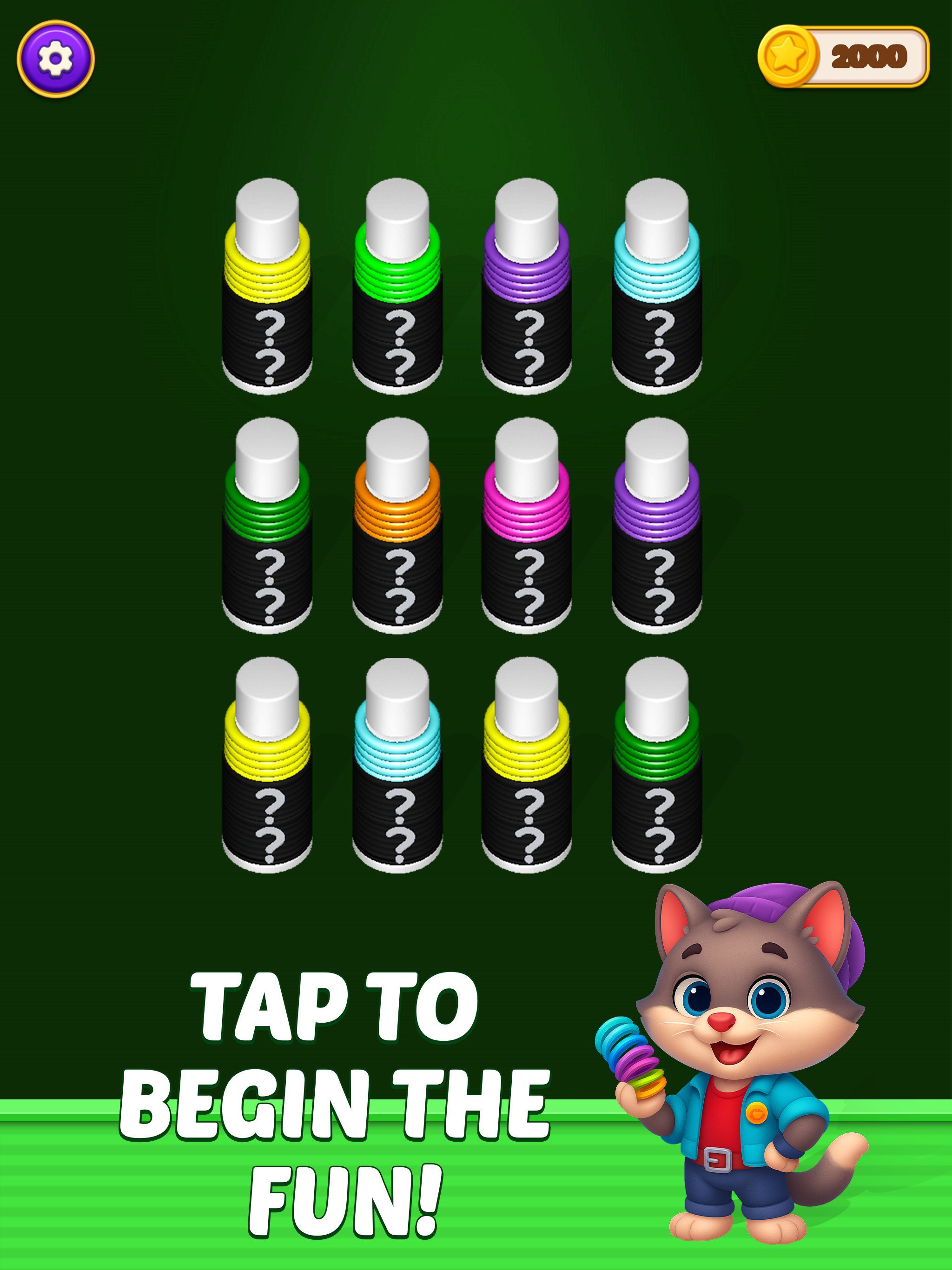 Slinky Sort 3D