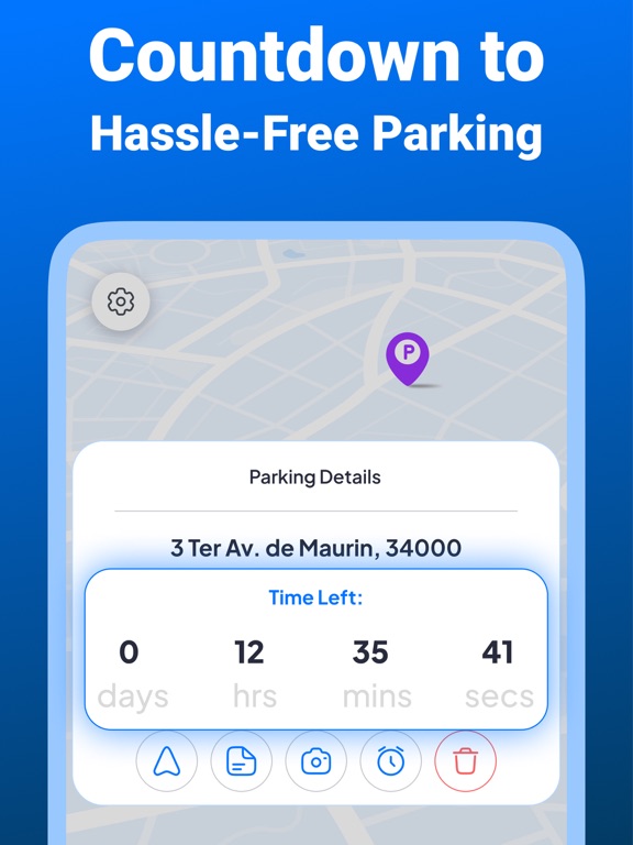 Find My Car - Parking Tracker・ iPad screenshot 5 - Navigation app