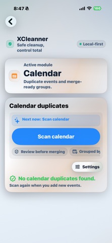 XCleanner screenshot