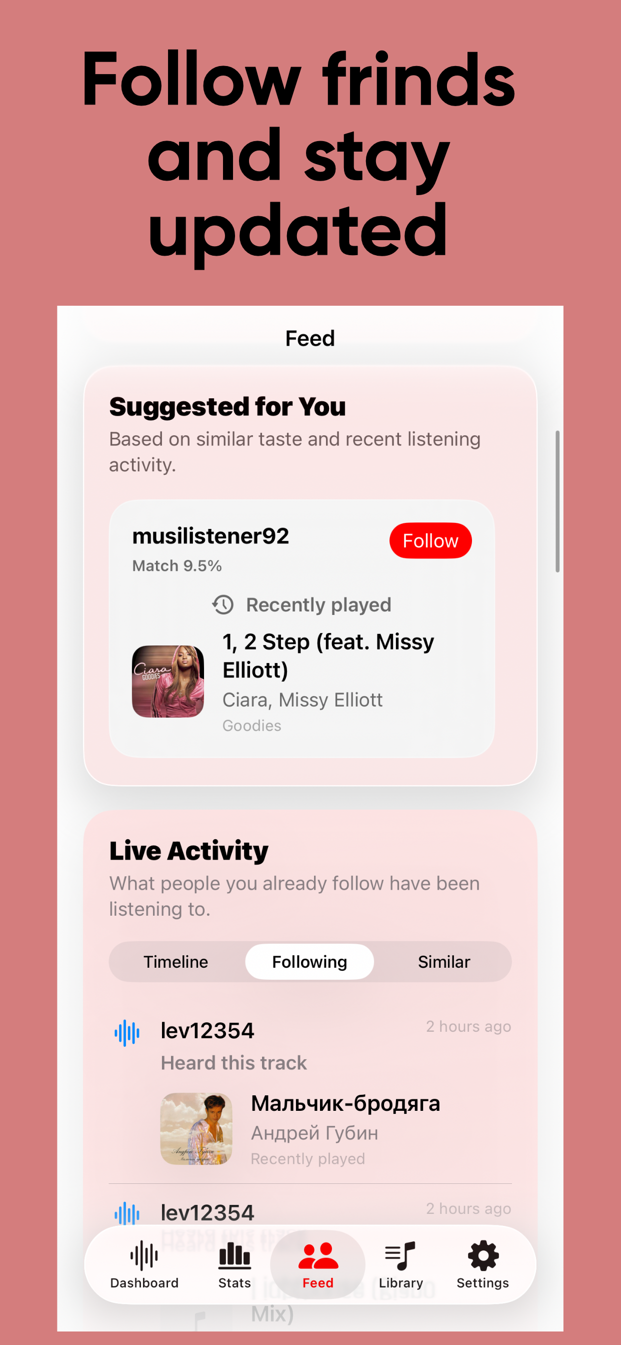 Scrobbler for ListenBrainz