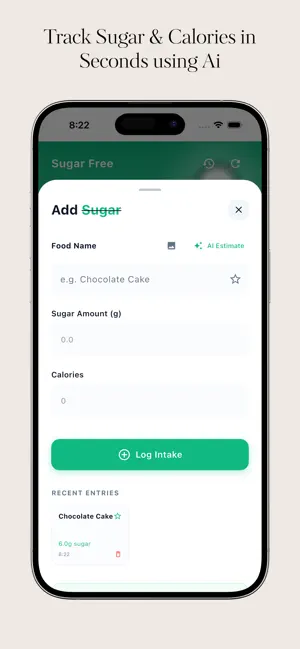 Ai SugarFree: Quit Sugar Now screenshot 3