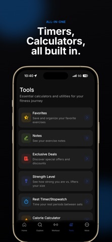 MuscleWiki: Workout & Fitness iPhone screenshot