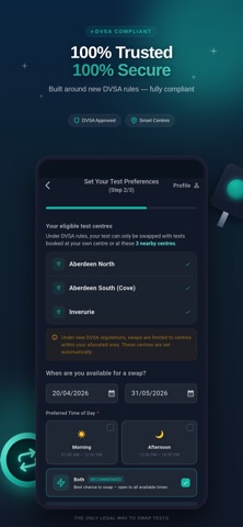 Zwitch Driving Test Swap UK screenshot
