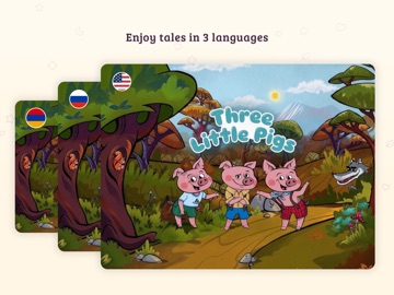 Red Foxy Tales: Animated Books iPad screenshot