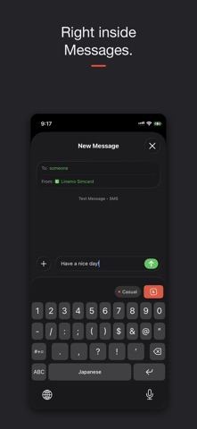 KeeKom: Translate Keyboard iPhone screenshot