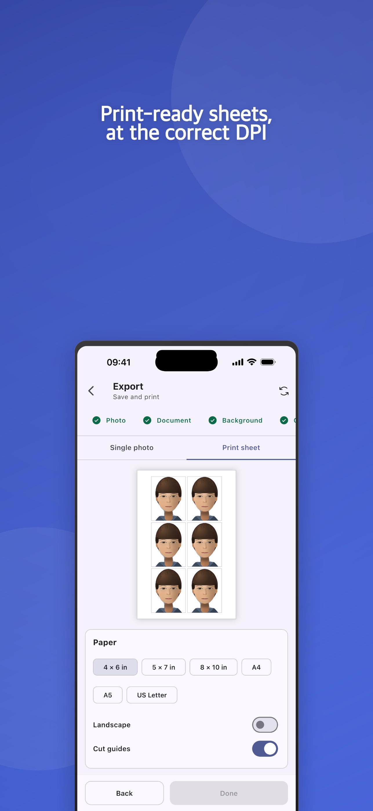 Screenshot 9 of PhotoReady Passport Size Photo