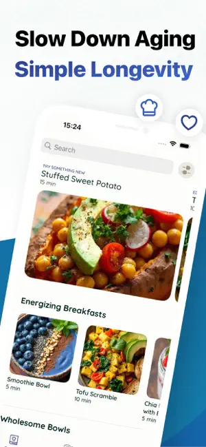 Longevity Guide & Recipes screenshot 1