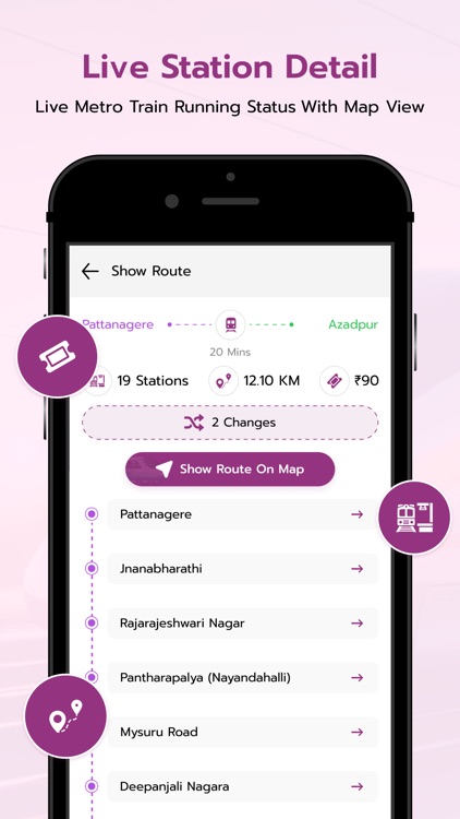 Bangalore Metro - Fare, Routes