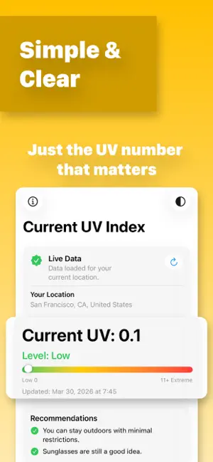 UV Index – Sun Exposure screenshot 2