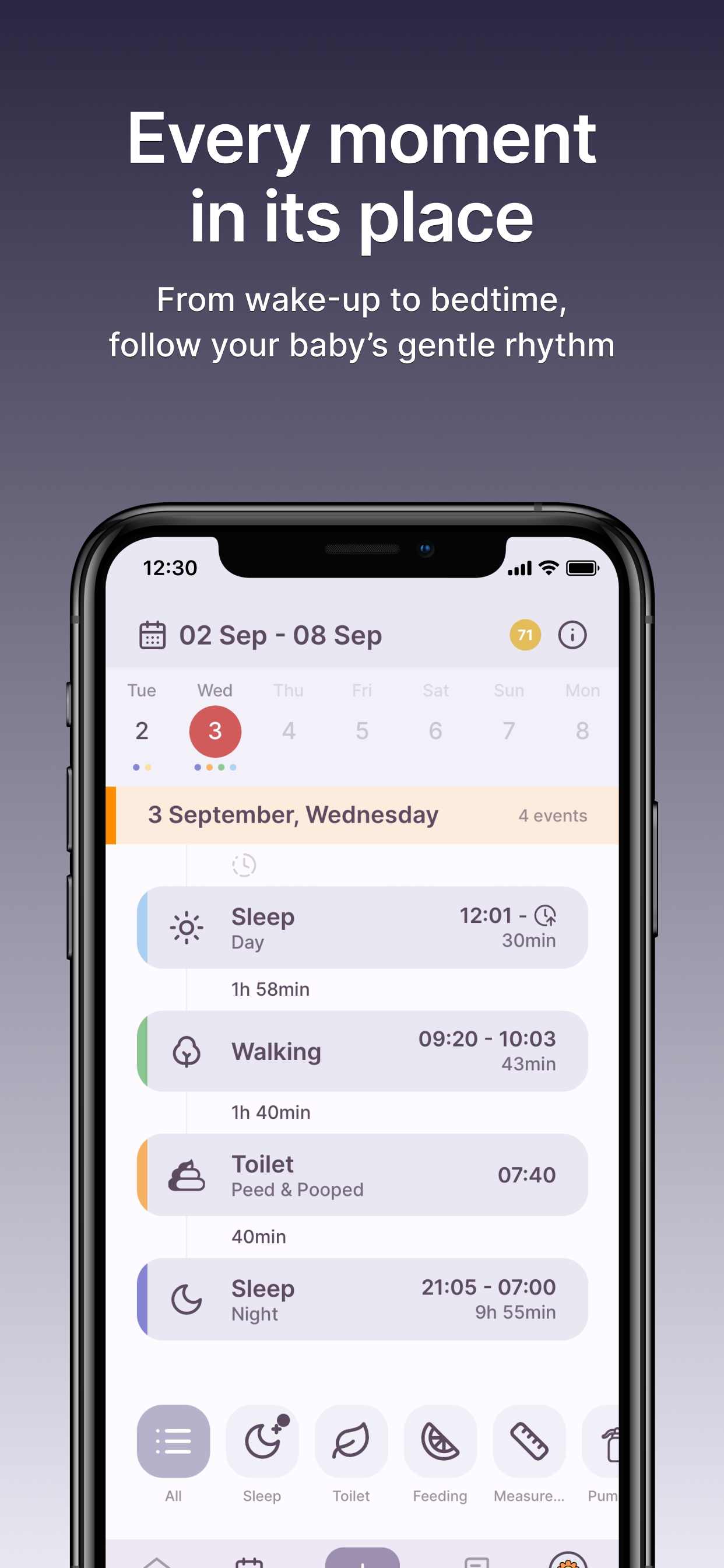 Aguu: Baby Tracker