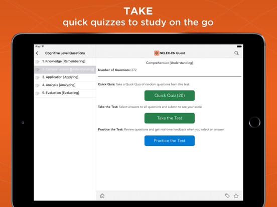NCLEX-PN Quest iPad screenshot 5 - Medical app