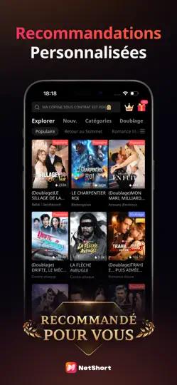Capture d'écran de NetShort - Dramas Populaires sur iPhone 2