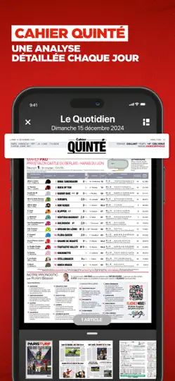 Capture d'écran de Paris Turf: Actualité Hippique sur iPhone 5