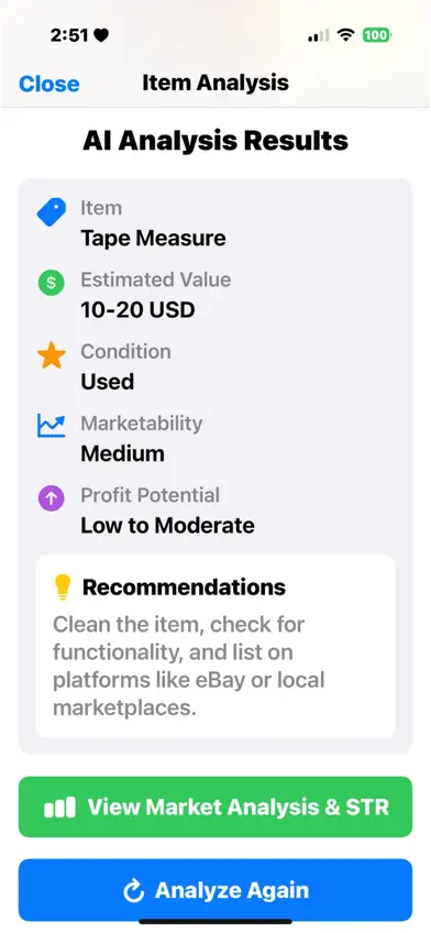ReSellers Sourcing STR Tool screenshot 5