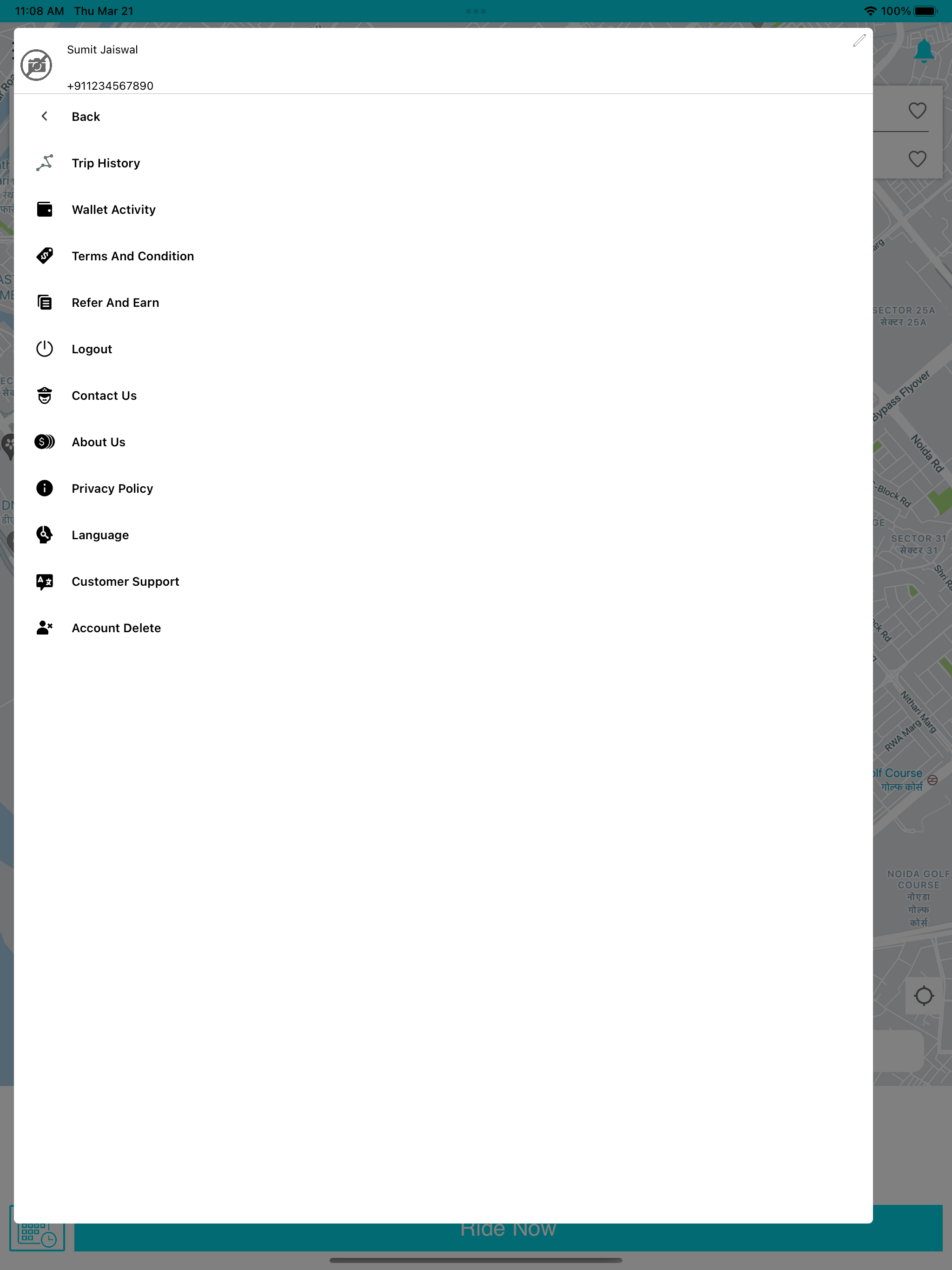 GO User App